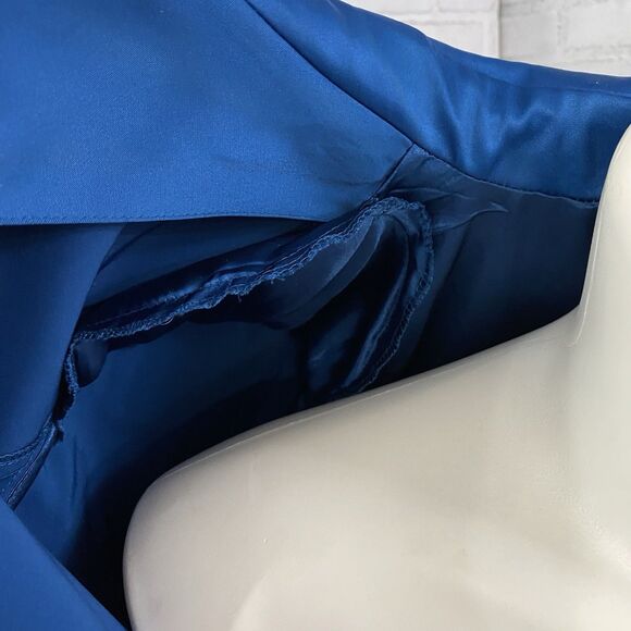 Lane Bryant Blazer Womens Sz 20 Blue Jacket Officecore Corpcore Career Boardroom - Picture 11 of 13